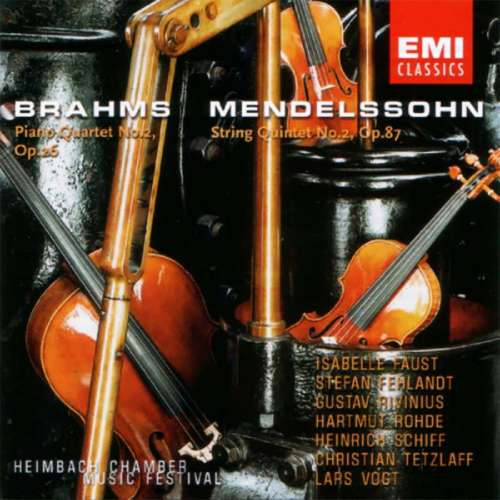 CD Brahms / Mendelssohn EMI Classics