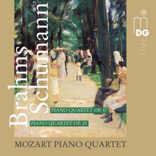 Brahms / Schumann, 2011, Mozart Piano Quartet